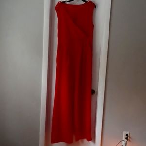 Women's Red Jumpsuit